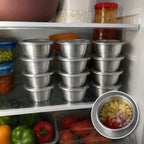 Contenants Aluminium avec Couvercles – Pour pâtes, placali, condiments & cuisson vapeur