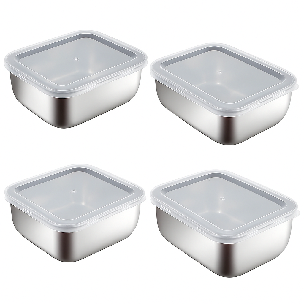 SteelBox™ 1.5L – Remplacez le plastique toxique par l'Inox de qualité alimentaire