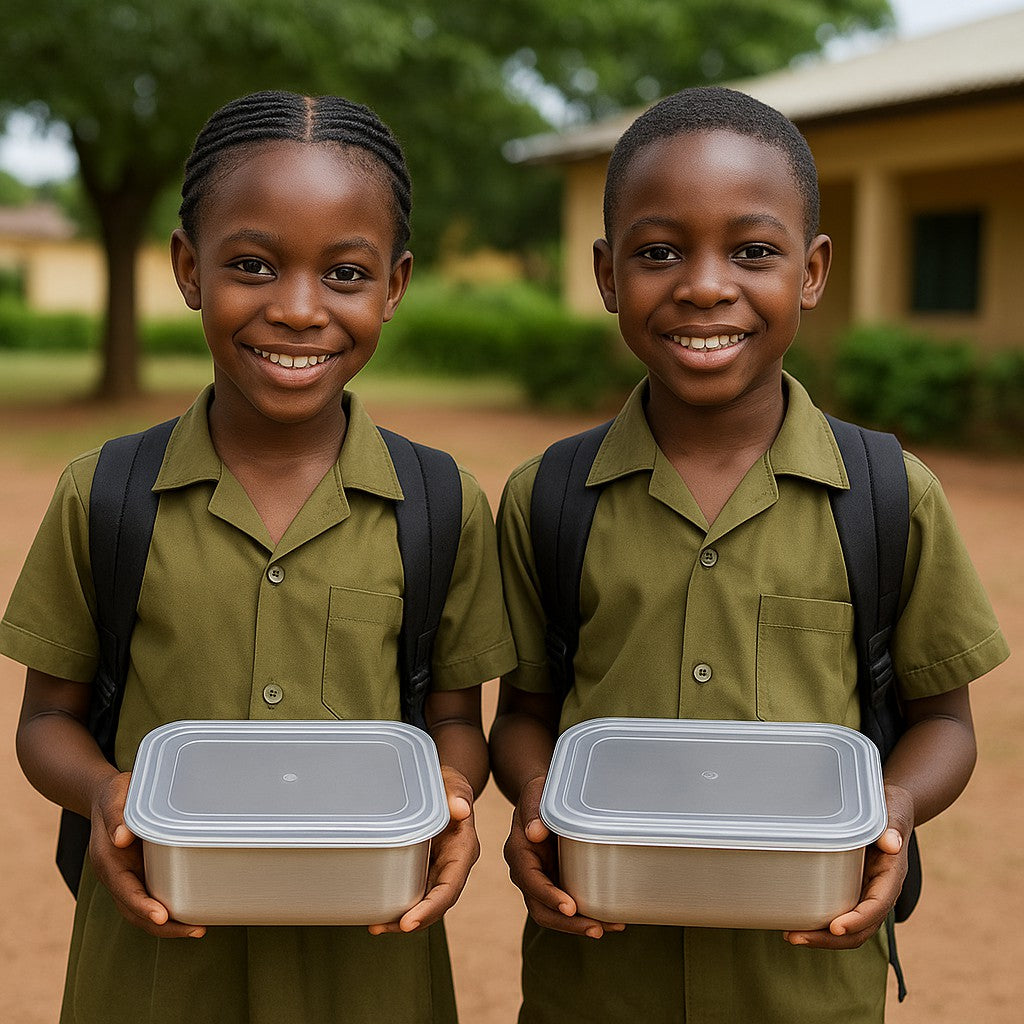 SteelBox™ 0.75L – Remplacez le plastique toxique par l'Inox de qualité alimentaire