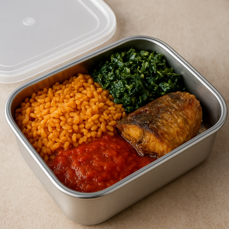 SteelBox™ 0.75L – Remplacez le plastique toxique par l'Inox de qualité alimentaire