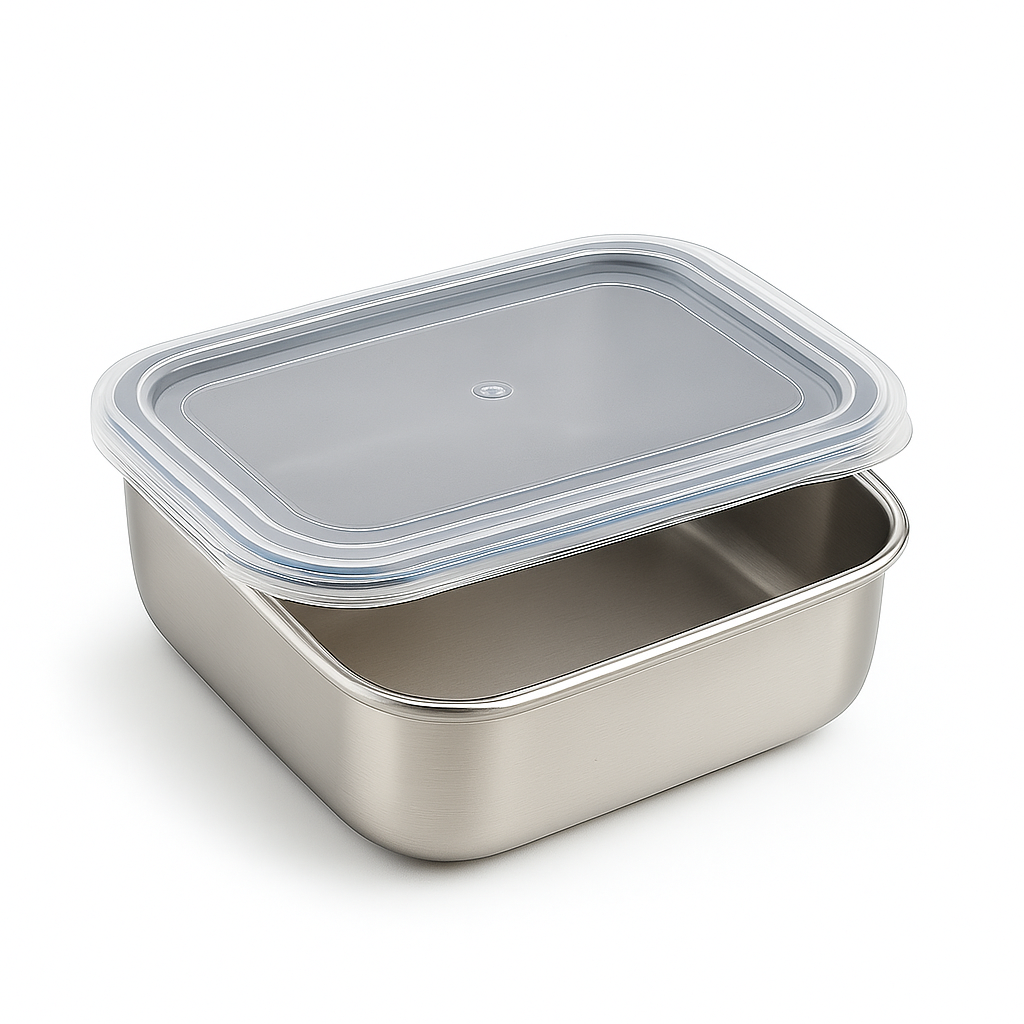SteelBox™ 0.75L – Remplacez le plastique toxique par l'Inox de qualité alimentaire